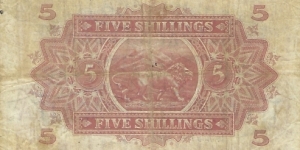 Banknote from East Africa