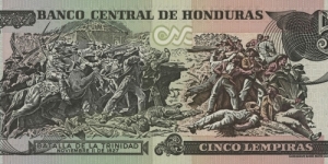 Banknote from Honduras