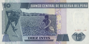 Banknote from Peru