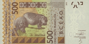 Banknote from West African States