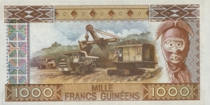 Banknote from Guinea