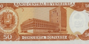 Banknote from Venezuela