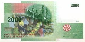 2000 Francs Banknote