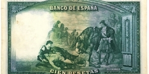 Banknote from Spain