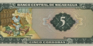 Banknote from Nicaragua