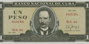 1 Peso Banknote