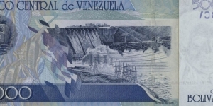 Banknote from Venezuela