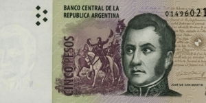 5 Pesos Banknote