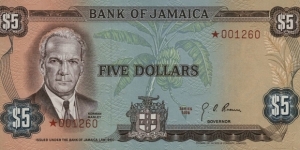 5 Dollars Banknote