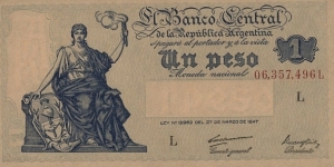 1 Peso Banknote