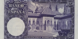 Banknote from Spain