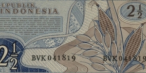 Banknote from Indonesia