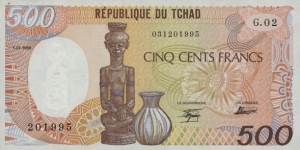 500 Francs Banknote