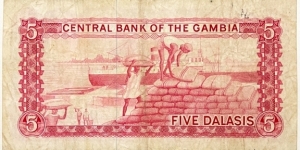 Banknote from Gambia