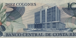 Banknote from Costa Rica