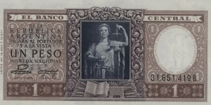 1 Peso Banknote