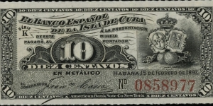 10 Centavos Banknote