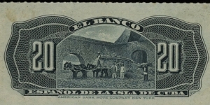 Banknote from Cuba