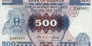 500 Shillings Banknote