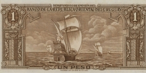 Banknote from Uruguay