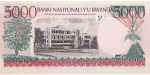 Banknote from Rwanda