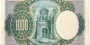 Banknote from Spain