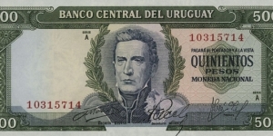 500 Pesos Banknote