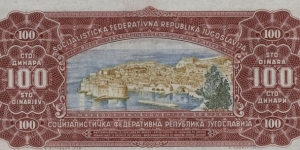 Banknote from Yugoslavia