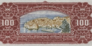 Banknote from Yugoslavia