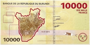 Banknote from Burundi