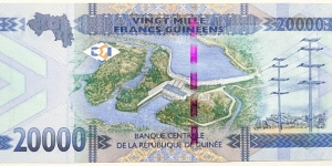 Banknote from Guinea