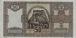 Banknote from Slovakia