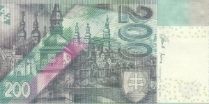 Banknote from Slovakia