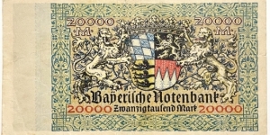 Banknote from Germany