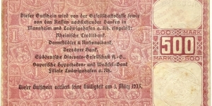 Banknote from Germany