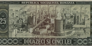 Banknote from Romania