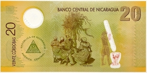 Banknote from Nicaragua