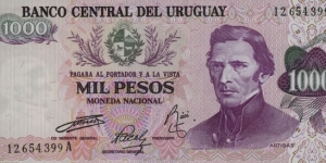 1000 Pesos Banknote