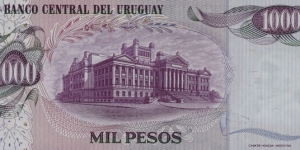 Banknote from Uruguay