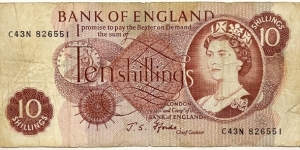 10 Shillings Banknote