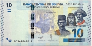 10 Bolivianos Banknote