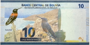 Banknote from Bolivia