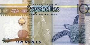 Banknote from Seychelles