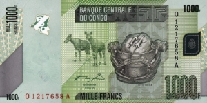 1000 Francs Banknote