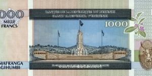 Banknote from Burundi