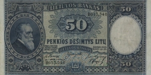 50 Litu Banknote