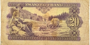 Banknote from Luxembourg