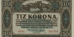 10 Korona Banknote