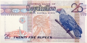 Banknote from Seychelles