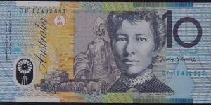 $10 General Prefix Polymer. Design used 1993 thru 2015 Banknote